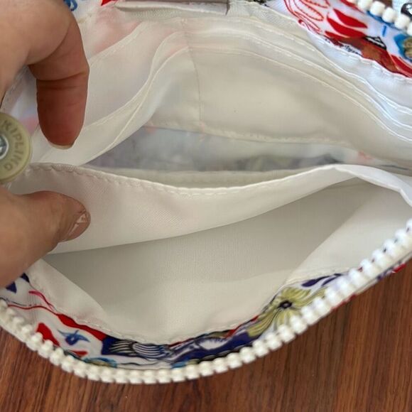 Kipling floral tropical Crossbody bag wallet - Picture 5 of 7